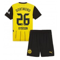 Borussia Dortmund Julian Ryerson #26 Domáci Detský futbalový dres 2024-25 Krátky Rukáv (+ trenírky)